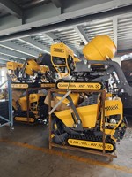 Großhandels preis Mini Crawler Dumper Konstruktion Betonmischer Dumper Hydraulische Benzin-Raupen kipper