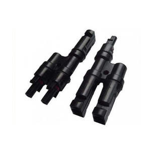 Connettore cavo TUV T PV connettore solare da <span class=keywords><strong>2</strong></span> a 1 pin T Branch e connettori impermeabili - Product Image 3