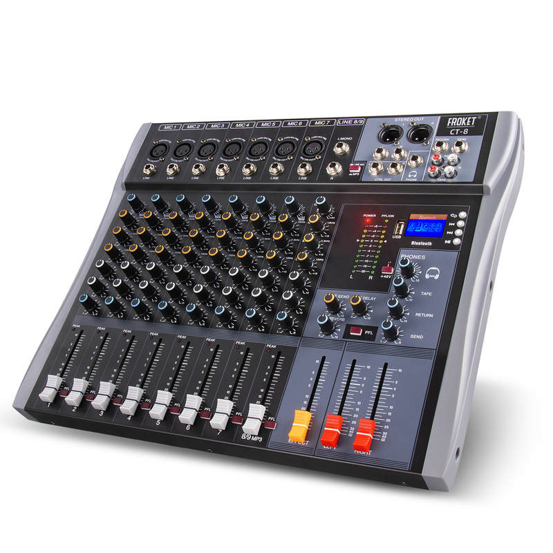 Mixing DJ Controller Audio Console Mixer