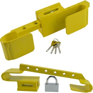 Heavy-Duty Galvanized Steel Security <strong>Lock</strong> for <strong>Containers</strong> for Secure Storage and Protection Accessory for <strong>Containers</strong> - Product Image 1