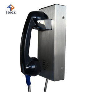 Teléfonos resistentes al vandalismo <span class=keywords><strong>Teléfono</strong></span> de taxi Seguridad Prisión Piscina 911 Emergencia Recluso Blindado Línea directa Autodial <span class=keywords><strong>Teléfono</strong></span> de acero inoxidable - Product Image 3