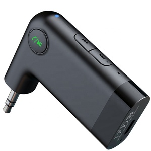 Adaptador estéreo de 1 a 2 para coche, reproductor de música Mp3, Conector de 3,5 Mm, adaptador auxiliar de Audio para coche, receptor inalámbrico <span class=keywords><strong>Bluetooth</strong></span>, Kit de manos libres para coche - Product Image 1