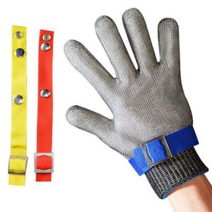 Gants anti-coupure de sécurité résistants aux coupures en fil d'acier inoxydable résistant aux coups de couteau en maille métallique boucher protéger la viande gants résistants aux coupures - Product Image 1
