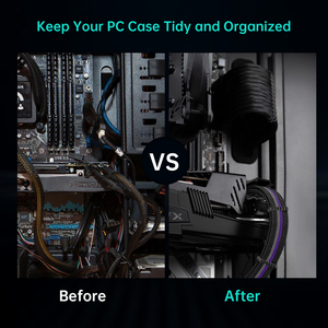 Máy tính mở rộng dây 12 + 4pin để 3 * 8pin 12vhpwr cáp - Product Image 5