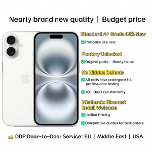 Venta al por Mayor <span class=keywords><strong>de</strong></span> <span class=keywords><strong>iPhone</strong></span> 16 Plus 256GB Blanco, Teléfono Inteligente Desbloqueado, Chip A18, Cámara Dual, USB-C, Envío Rápido, Proveedor Mayorista - Product Image 6