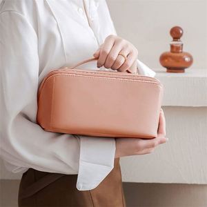 Muestra Gratuita de Bolsa de Maquillaje Ecológica Pequeña, Bolsa de Cosméticos de Viaje Profesional Personalizada con Nombre - Product Image 2