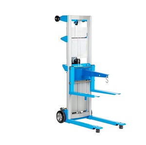 Plataforma de Trabajo con Elevador de Conductos y Carretilla Apiladora Manual con Contrapeso de Aluminio Mini de Excelente Calidad de 500 LBS, Modelo STD-<span class=keywords><strong>227</strong></span> - Product Image 6