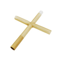 Custom Logo King Size White Brown Rolled Cones Natural Food Grade Rolling Paper Cones 84 98 109 mm for Jar Box Set Pack