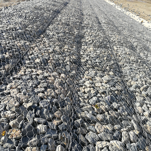 نوعية جيدة مصنع 2x1x1m 2.7 مللي متر الثقيلة سداسية المجلفن galfan pvc المغلفة التراب شبكة صناديق للبيع - Product Image 6