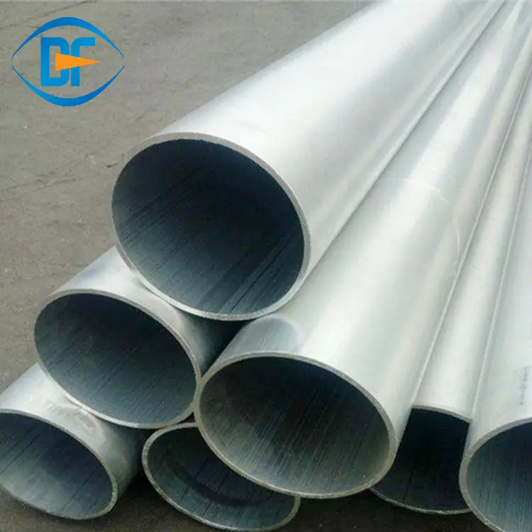 Proveedor de fábrica con tubo de aluminio de gran diámetro de bajo precio 180mm 200mm 7005 tubo de aleación de aluminio para decoración a la venta
