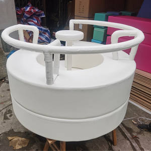 Klasik beyaz yumuşak oyun ekipmanları seti tırmanma top çukur tünel bebek kiralama parti beyaz yumuşak oyun seti spor salonu paketi yumuşak oyun seti - Product Image 5