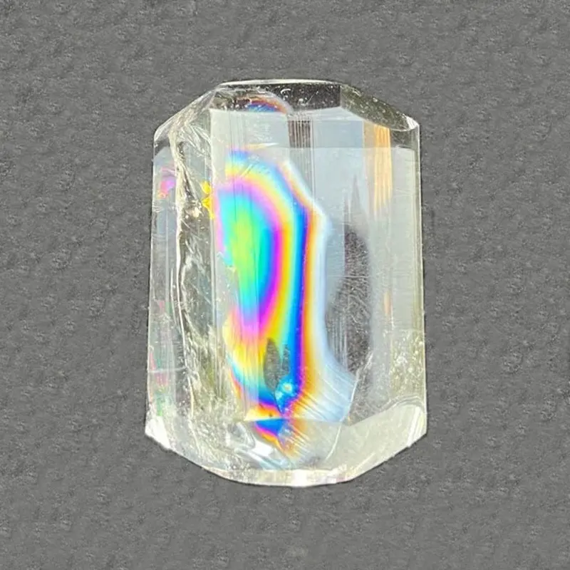 wholesale Unique natural rock quartz rainbow crystal Star of David Colorful crystal pendant Reiki healing crystal