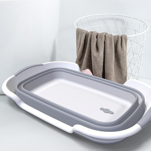 <span class=keywords><strong>Baignoire</strong></span> pliable écologique en PP pour animaux de compagnie, antidérapante, portable pour chiens, chats et enfants, intérieur/extérieur - Product Image 3