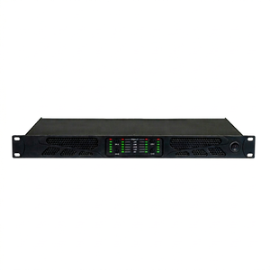 Amplificateurs de puissance numériques portables en métal de classe D à 4 canaux, 8 ohms, 1 unité, XLR, système de sonorisation extérieur professionnel BG4.6 - Product Image 1