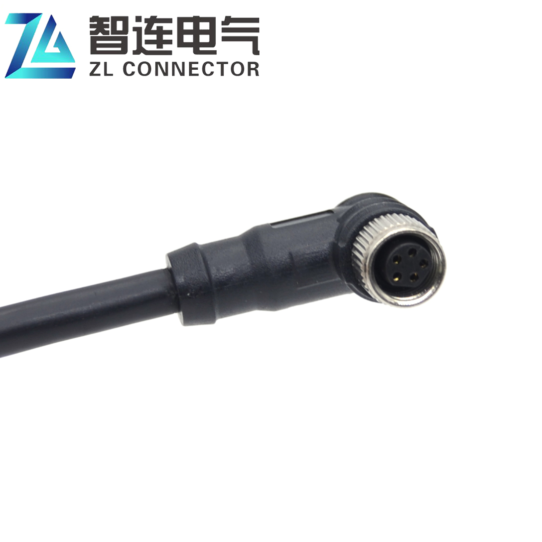 IP67 IP68 impermeable Circular mujer M8 M12, 2, 3, 4, 5, 8, 12 Pin conector de Cable