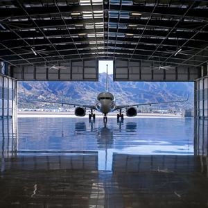 廉价预制钢结构供应商宽体飞机设施飞机存放 - Product Image 2