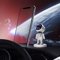 Support de téléphone magnétique pour voiture Astronaute Meilleure qualité Support de téléphone portable pour tableau de bord à 360 degrés