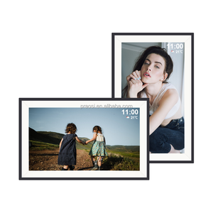 15.6 inch Khung ảnh kỹ thuật số khung với 1920x1080 FHD IPS LCD màn hình cảm ứng, dual-wifi chia sẻ hình ảnh và <span class=keywords><strong>video</strong></span> thông qua khung - Product Image 1