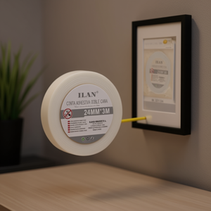 Il nastro adesivo in schiuma bifacciale 24 mm x 3 m, spessore 2,5 mm - Product Image 3