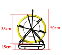 5mm*50m*4mm Fiber Optical Cable FRP Fiberglass Cable for Fiber Laying Project