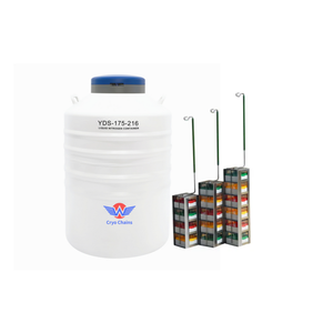 ถังแก๊ส LN2แบบปิดผนึกสูญญากาศถังไนโตรเจนเหลวคอกว้าง145L YDS-145-216ทุกประเภทสำหรับน้ำเชื้อ - Product Image 5