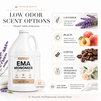 Monomère liquide acrylique EMA personnalisé, inodore, à séchage rapide, pour toutes les saisons, en gros, 120 ml/250 ml/500 ml/1 L/1 gallon