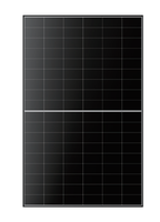 Panneau solaire monocristallin N-Type demi-cellule 430-450W, 108 cellules, verre simple, cadre en aluminium noir, module PV pour maisons