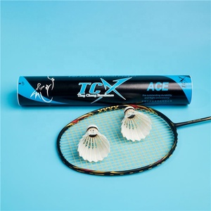 Volano da <span class=keywords><strong>Badminton</strong></span> TCX ACE Best Goose, Fornito Direttamente dalla Fabbrica, Volano Durevole e Resistente per Competizioni - Product Image 2