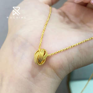 Collar de pompón Vintage Rochime, joyería fina de Plata de Ley 925 para mujer - Product Image 6