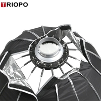 TRIOPO KP2-120 120cm Portable Deep Parabolic Softbox avec Quick Release & Bowen Mount pour Speedlite et LED Light