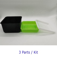 Légumes Choux Semis Plateau Plaque Système Hydroponique Cultiver Pépinière Pots Kit Serre Germination pot de graines Boîte Dôme Durable