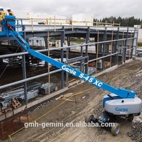 Vilebrequin hydraulique pour bras de pédalier, mini-élévateur électrique, télescopique, mobile