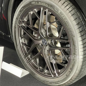 ล้อฟอร์จ XINLAI Custom 6061-T6 ขนาด 17-24 นิ้ว 20x9 21x9.5 5x112 สีดำลายสปอร์ต สำหรับ Audi A6 S6 RS6 C7 C8 - Product Image 5