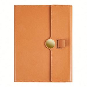 Libreta de Cuero PU de Tapa Dura para Negocios, Agenda para Estudiantes u Oficinas, Ideal para Promociones - Product Image 1