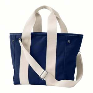 Custom Logo Cotton Canvas Bags Letter Shopping Personalized Printing Women Canvas Tote Bag - Product Image 6