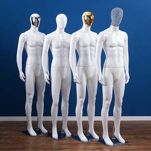 Vente en gros de mannequins de <span class=keywords><strong>visage</strong></span> par galvanoplastie Mannequins en plastique <span class=keywords><strong>mannequin</strong></span> d'homme d'affichage de modèle complet du corps pour magasin de vêtements - Product Image 4