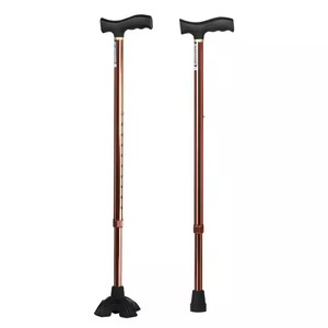 Bastón nórdico plegable retráctil de aleación de aluminio ligero personalizado de fabricante <span class=keywords><strong>para</strong></span> terapia de rehabilitación - Product Image 5