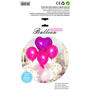 Ramo de Globos de Látex con Forma de Corazón, Decoración para el Día de la Madre, Uso para Adultos - Product Image 3
