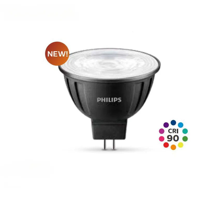 Philips Mr16 Lamp Cup 12V Zuinige 5w 6.5W Lamp Cup Gu5.3 Dimmen Led Schijnwerper Lamp Beker