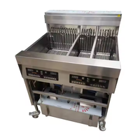 Friteuse électrique à pression en acier inoxydable haute productivité, nouvel équipement industriel pour poulet et frites