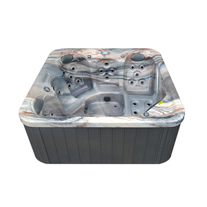 Balboa Sex Massage Hottub avec 3 Places 2 Salons Eco-Friendly Acrylic Freestanding Jacuzzii avec Drainer Villas <span class=keywords><strong>Promotion</strong></span> - Product Image 4