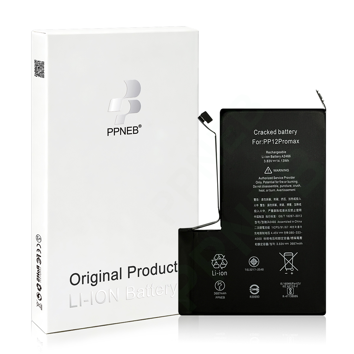 สำหรับแบตเตอรี่ถอดรหัส iPhone 12 Pro Max