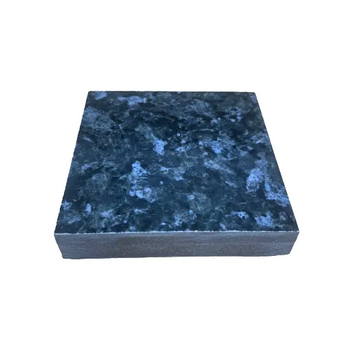 Azulejos de granito Artificial, piedra pulida, superficie suave de lujo, para pared Interior, granito azul perla de primera calidad