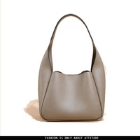 Sac à main hobo en cuir véritable pour femme, tendance minimaliste et simple, nouvelle tendance, vente chaude