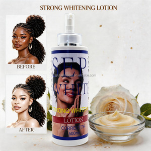 Lotion Corporelle Éclaircissante Super Puissante Sepiwhite Marque Blanche – Action <span class=keywords><strong>Rapide</strong></span> Cible les Taches Brunes – Collagène et Vitamine C – Après la Douche - Product Image 3