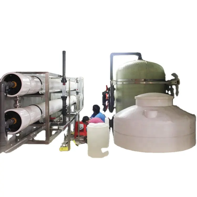 portable seawater desalination wastewater treatment system water treatment unit in containers