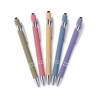 Kundenspezifischer Touchscreen-Stift mit Logo, 1,0mm Kugelschreiber mit Metallgehäuse für Werbegeschenke
