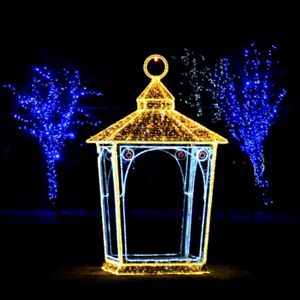 Large Illuminated Ramadan Festival <b>Light</b> Sculpture Creates a Festive Landmark for City Square Resort and Eid Mubarak Events - Product Image 1