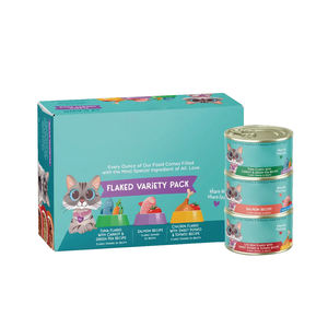 Pet ıslak gıda toptan fabrika sıcak satış OEM ODM birden tatlar kedi köpek kutular aperatif yiyecek - Product Image 3