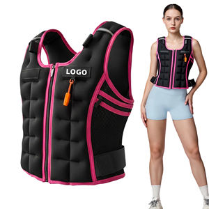 سترة أوزان نسائية مخصصة من النيوبرين قابلة للتعديل للجيم والركض والتدريب واللياقة البدنية، مزودة بحبيبات حديدية لتدريب القوة - Product Image 1